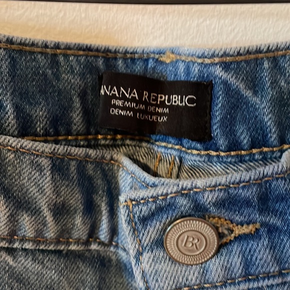 Banana Republic rigid denim high rise relaxed bootcut jeans - Picture 5 of 9